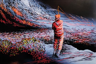 62x41,5 cm - Oppl. 35 - Pris u/ram 4200,-